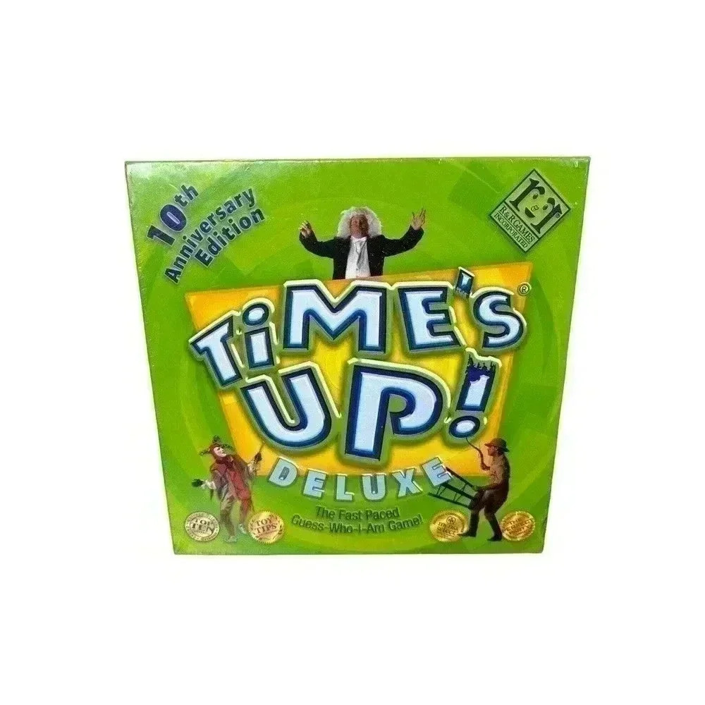 Time's Up! Game - 10th Anniversary Deluxe Edition - New Open Box Mensa- 2008